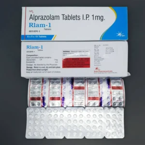 Rlams 1mg Alprazolam Tablets – Fast-Acting Panic and Anxiety Relief – Nova Wellness Store