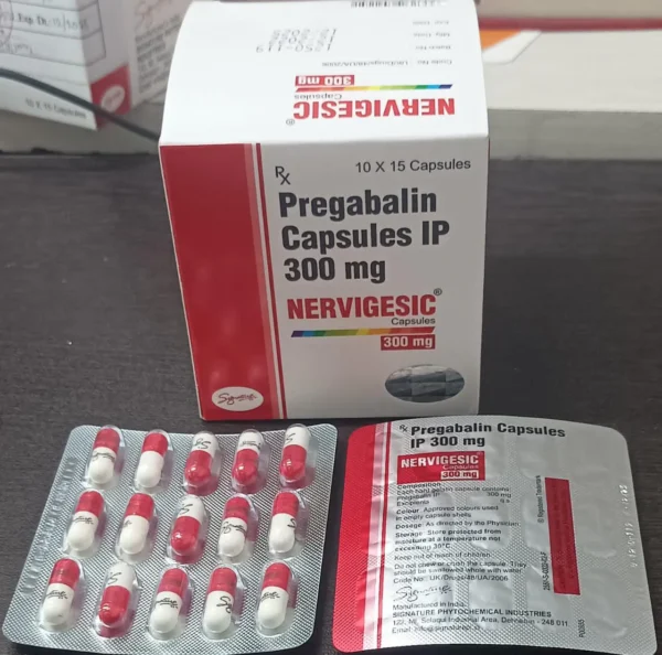 Pregabalin 300mg Capsules – Neuropathic Pain and Anxiety Relief Medication UK – Nova Wellness Store