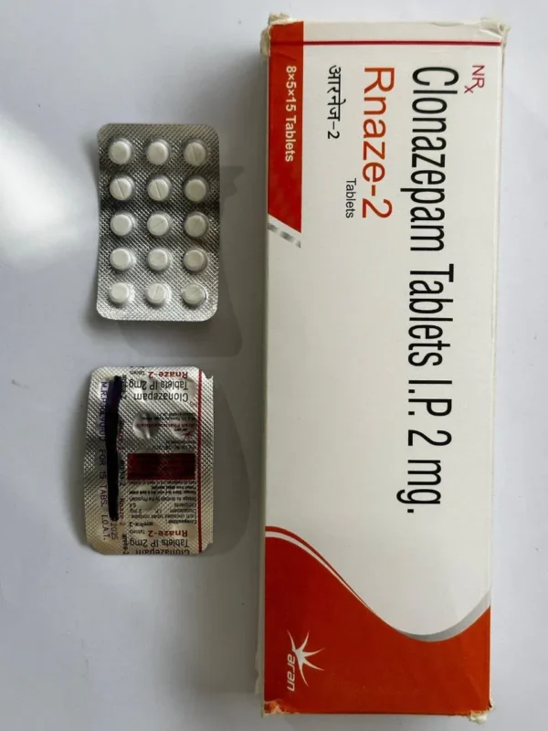 Clonazepam 2mg Tablets – Long-Acting Benzodiazepine for Seizures & Anxiety from NovaWellnessStore.com