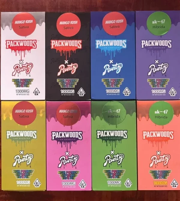 Packwoods x Runtz vapes 1000mg - Image 3
